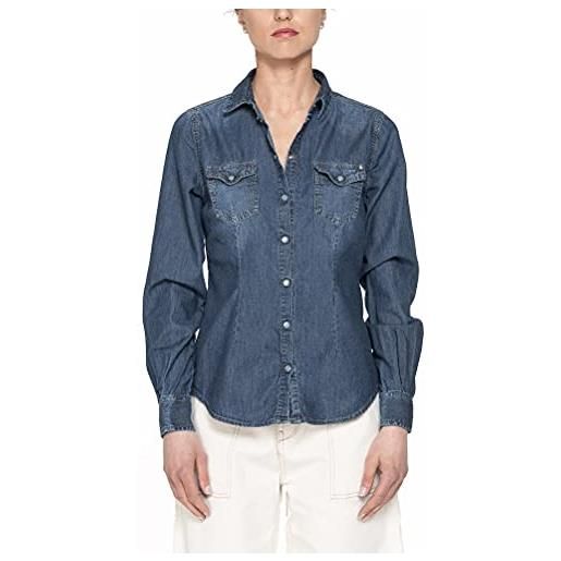 Carrera jeans - camicia per donna, look denim (eu m)