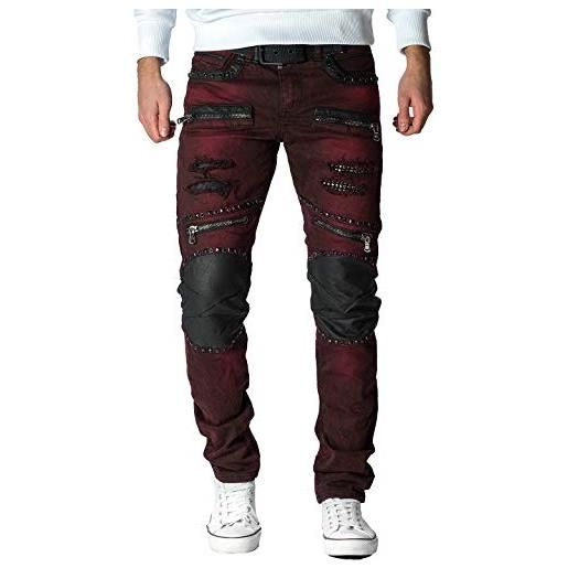 Cipo & Baxx jeans da uomo cd494-bans khaki w29/l32