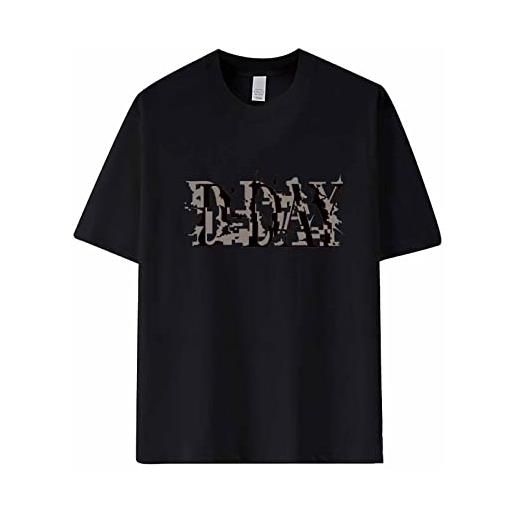 HMRS suga agust d tour merch t-shirt d-day k-pop support cotton tee per i fan b-xxl