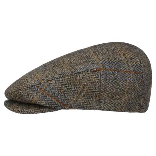 BRIXTON coppola hooligan fishbone cappello piatto berretti di tessuto xs (53-54 cm) - talpa