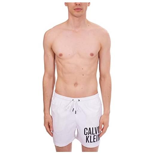 Calvin Klein - shorts mare con logo bold - taglia l