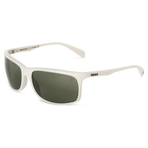 Timberland sonnenbrille tb9002 6221r occhiali da sole, bianco (weiß), 62 uomo