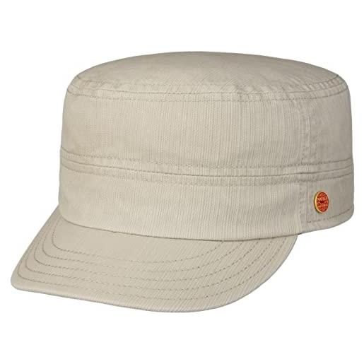 MAYSER cappellino army sun protect castro uomo - made in the eu berretto estivo con visiera estate/inverno - 55 cm beige chiaro