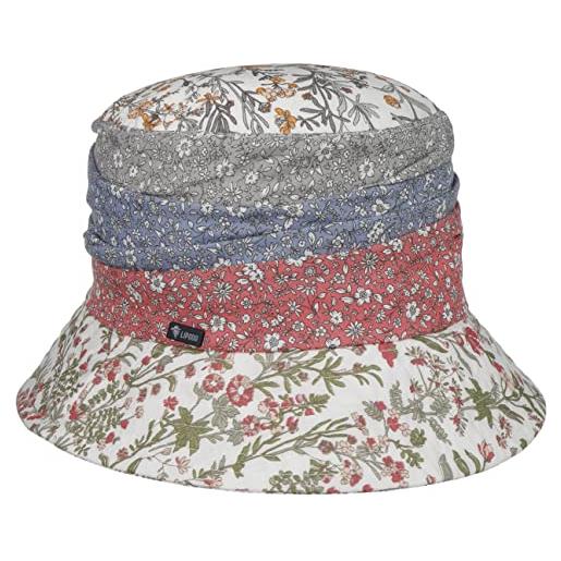 LIPODO cappello di tessuto multicolour flowers donna - made in italy da giardiniere primavera/estate - taglia unica a colori
