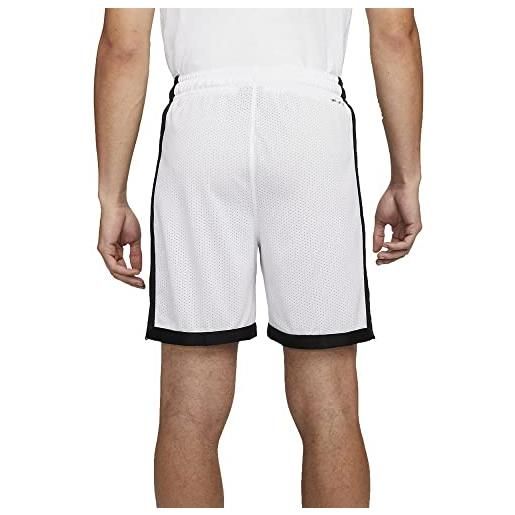 Nike jordan short sprt mesh 100 bianco, m