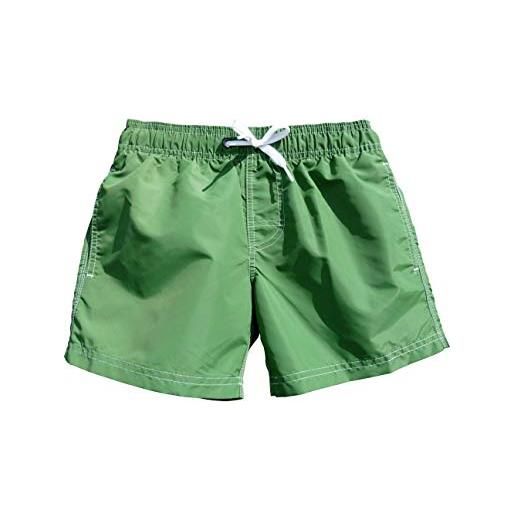 SUNDEK 504 - costume da bagno da ragazzo, verde, 8 anni