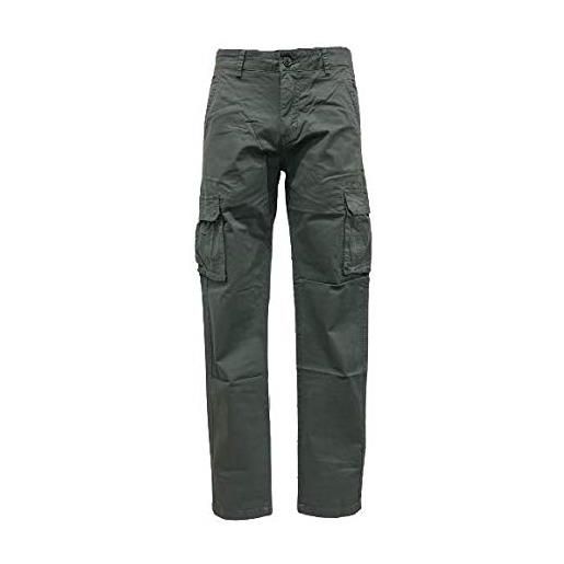 Be Board pantalone tascone pant. 59 elasticizzato leggero tipo cargo grigio (54)
