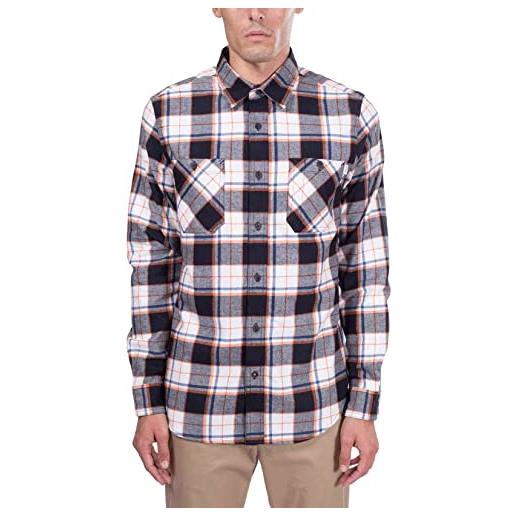 Timberland - camicia uomo scozzese con etichetta logo - taglia xl