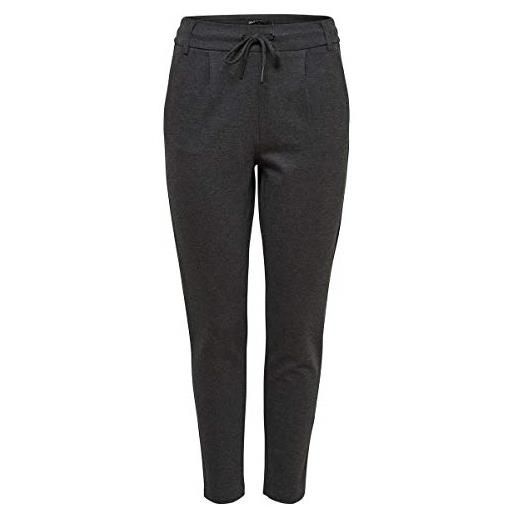 Only poptrash trousers pantaloni, dark grey melange, s / 32 donna