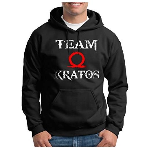 TShirt-People team kratos - felpa con cappuccio, da uomo nero l