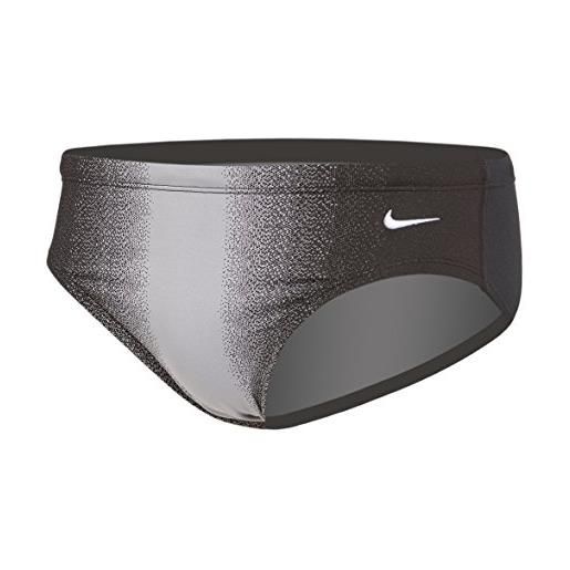 Nike costume uomo piscina/mare ness8053 (black/white, 38)