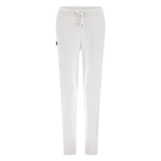 FREDDY - pantaloni sportivi 7/8 in interlock stampa puntinata argento, donna, bianco, medium