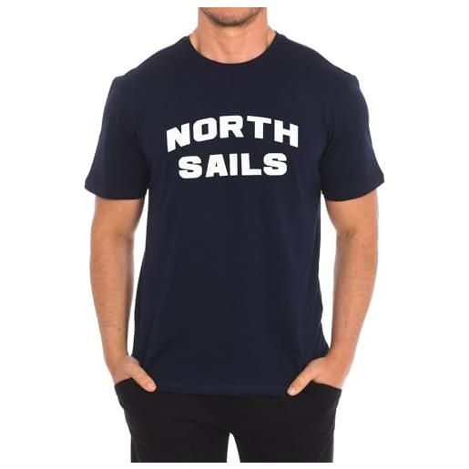 NORTH SAILS 9024180800 maglietta blu 0800 uomo