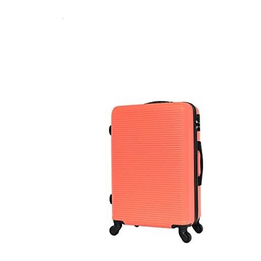 CELIMS valigia di marca francese - valigia m - valigia 65cm / 60 litri - 5859 arancia