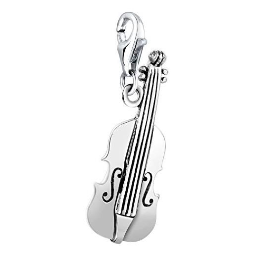 Nenalina charm violino in argento per donna 713208-000