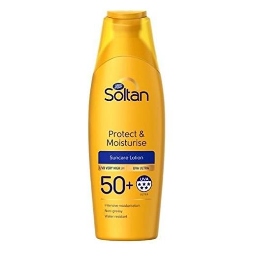 Soltan protect & moisturise lotion spf50+ 200ml
