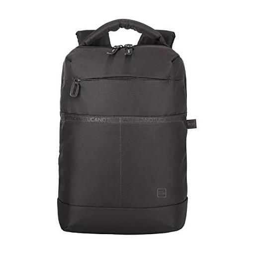 Tucano - astra backpack backpack, zaino viaggio porta pc compatibile con mac. Book pro/air 13 e laptop 13, in poliestere riciclato. Imbottito e protettivo con anti shock system