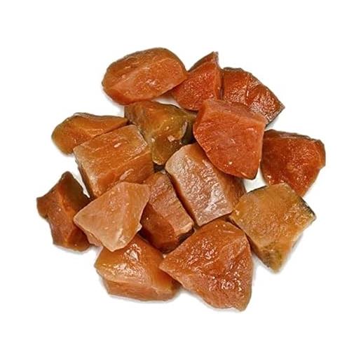 Blessfull Healing 1/2 (mezza) libbra bulk naturale arancio avventurina pietre grezze cristalli lucidati per cristalli curativi, meditazione
