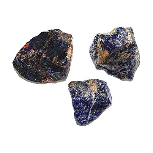 Blessfull Healing 1/2 (mezza) libbra bulk sodalite naturale pietre grezze cristalli lucidati per cristalli curativi, meditazione