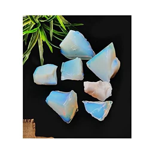 Blessfull Healing 1/2 (mezza) libbra bulk opalite naturale pietre grezze cristalli lucidati per cristalli curativi, meditazione