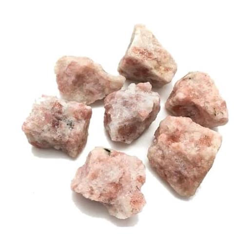 Blessfull Healing 1/2 (mezza) libbra bulk pietra del sole naturale pietre grezze cristalli lucidati per cristalli curativi, meditazione