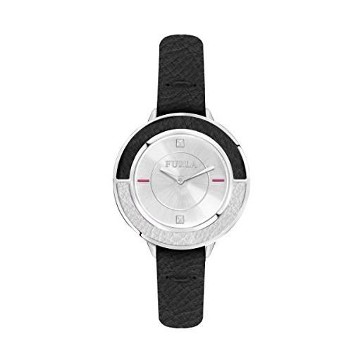 Furla orologio analogico quarzo donna con cinturino in pelle r4251109504