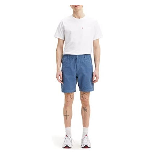 Levi's xx chino ez shorts, pantaloncini uomo, blu ( sunset blue ), xl