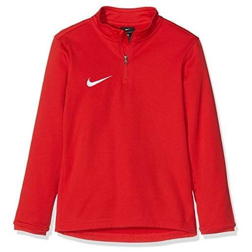 Nike academy 16 midlayer, maglia manica lunga bambino, rosso, xs