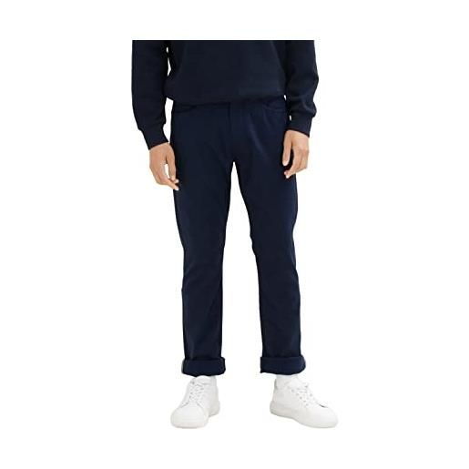 TOM TAILOR pantaloni termici, uomo, blu (sky captain blue 10668), 30w / 32l