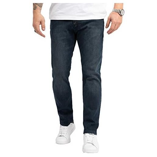 Indumentum jeans da uomo regular fit blu scuro - ir505 42w x 34l