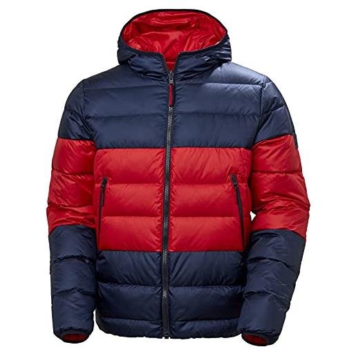 Helly Hansen uomo rwb reversible down jacket, blu, m