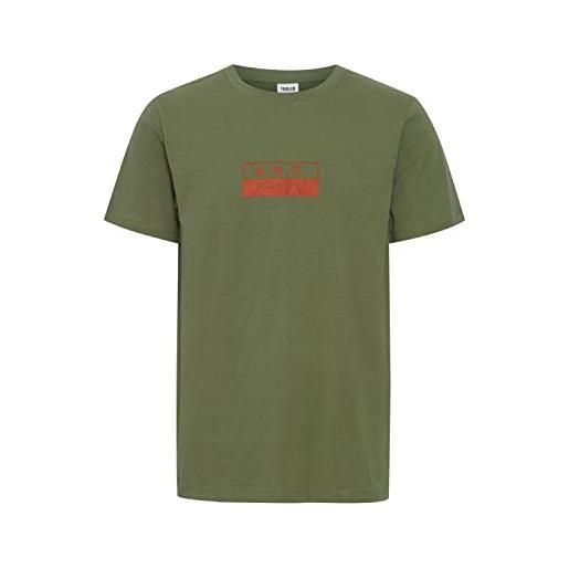 !Solid sdelwell 21107531 - maglietta da uomo, deep lichen green (180312), l