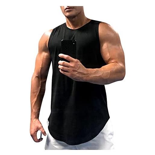 UNeedVog mens sports tank top summer sleeveless traspirante tops solidi con giubbotti di fitness