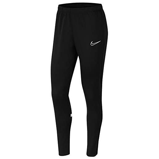 Nike dri-fit academy - pantaloni da tuta, da donna, donna, cv2665, nero/bianco/bianco, m