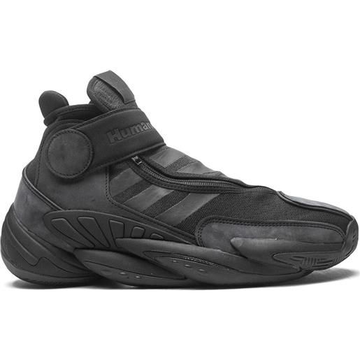 adidas sneakers alte adidas x pharrell byw 0 to 60 triple black - nero