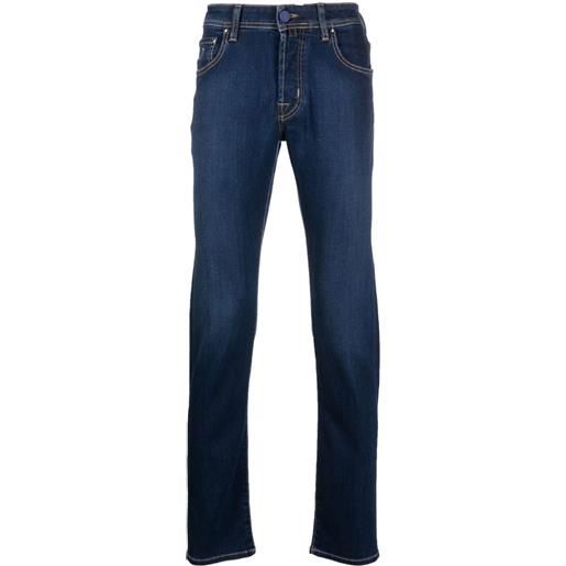 Jacob Cohën jeans skinny con applicazione - blu