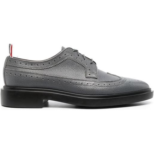 Thom Browne brogues con punta smussata - grigio