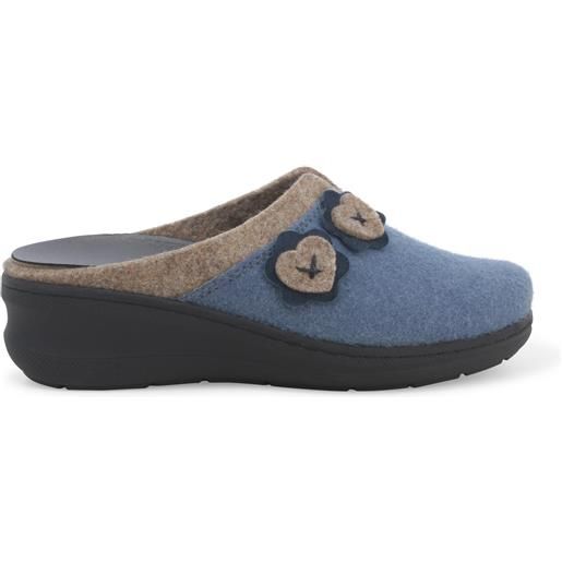 Melluso pantofola donna blu pd902b