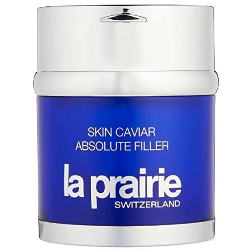 La Prairie crema skin caviar absolute filler flacone dosatore, filler lifting viso donna, almond, 60 millilitro