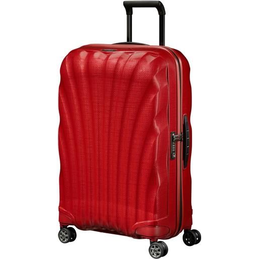SAMSONITE valigia trolley, c-lite rosso chili, m - 69 (69x46x29cm) | 2.5 kg