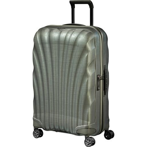 SAMSONITE valigia trolley, c-lite verde metallizzato, xl - 81 (81x55x34cm) | 3.1 kg