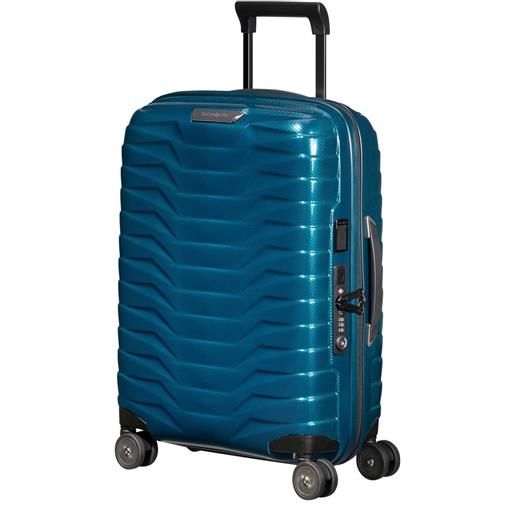 SAMSONITE valigia trolley, proxis blu petrolio, l - 75 (75x51x31cm)