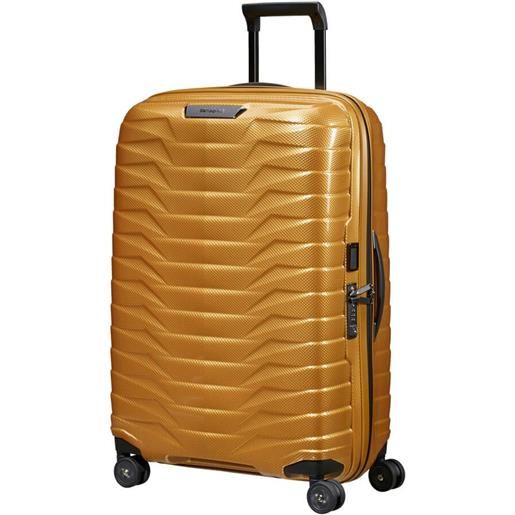 SAMSONITE valigia trolley, proxis honey gold, m - 69 (69x46x29cm)