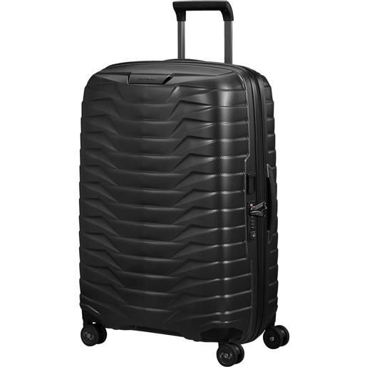 SAMSONITE valigia trolley, proxis grafite opaco, l - 75 (75x51x31cm)