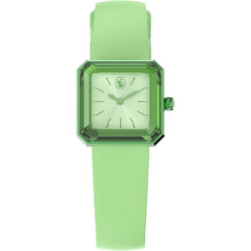SWAROVSKI orologio lucent cinturino verde 5624379