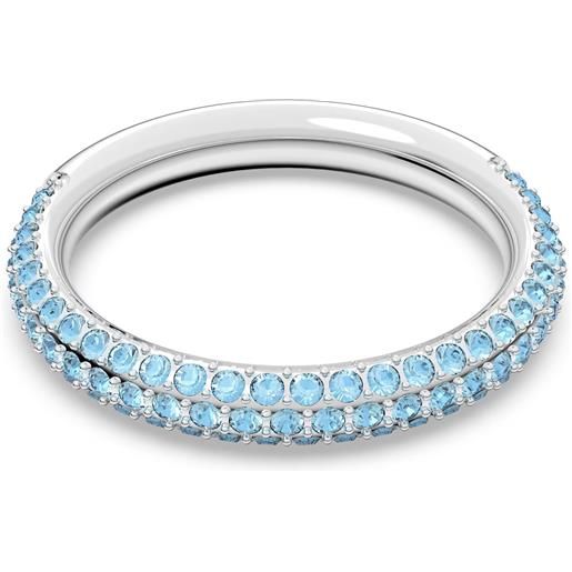SWAROVSKI anello stone misura 58 blu placcato rodio 5642905