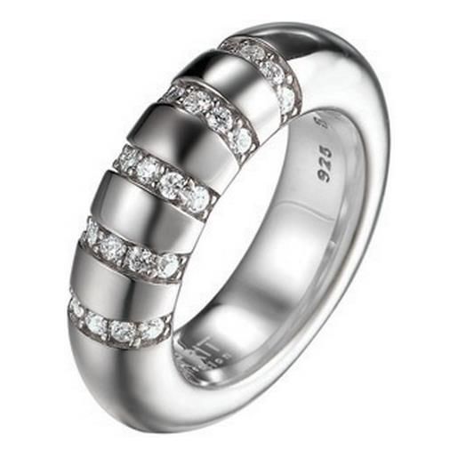 Esprit - perimagna lines, anello in argento 925 donna, 16