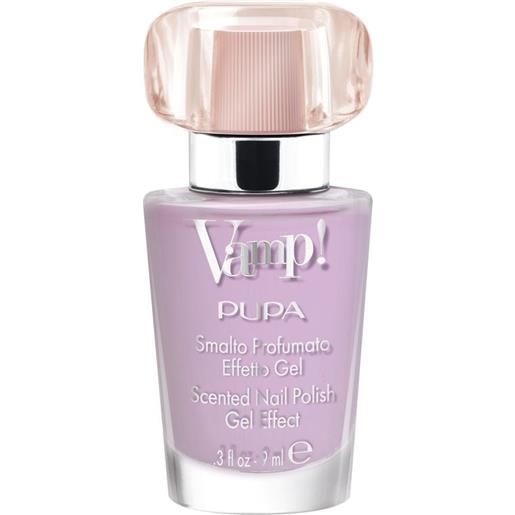 Pupa vamp!Smalto profumato effetto gel smalto effetto gel 113 stylish lilac-fragranza rosa