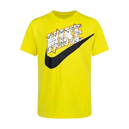Nike t-shirt giallo da bambino 86k608-y2n