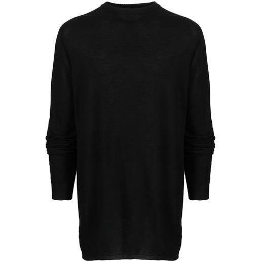 Rick Owens maglione girocollo - nero